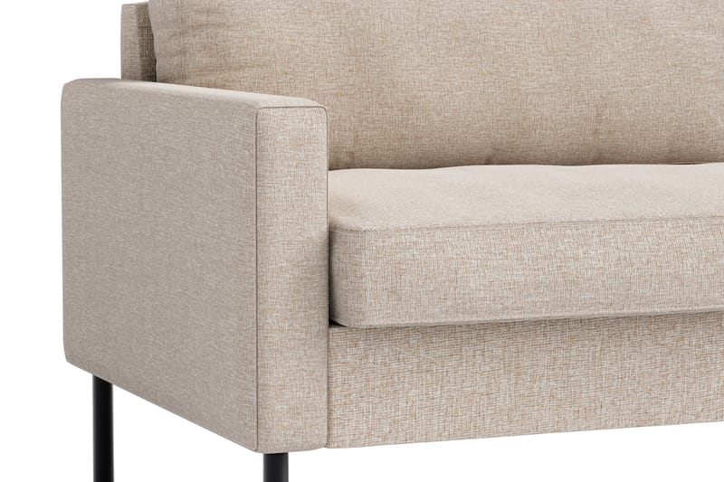 Nevada 3-istuttava Small Kangassohva 198 cm leveä - Beige - Huonekalut - Sohva - 3:n istuttava sohva