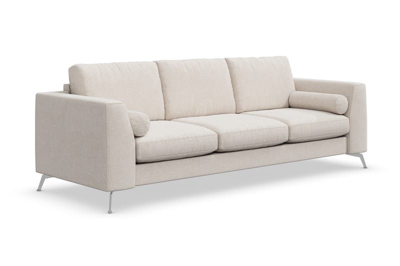 Ocean Lyx 3-istuttava Kangassohva - Beige - Huonekalut - Sohva - 3:n istuttava sohva