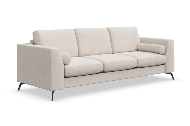Ocean Lyx 3-istuttava Kangassohva - Beige - Huonekalut - Sohva - 3:n istuttava sohva