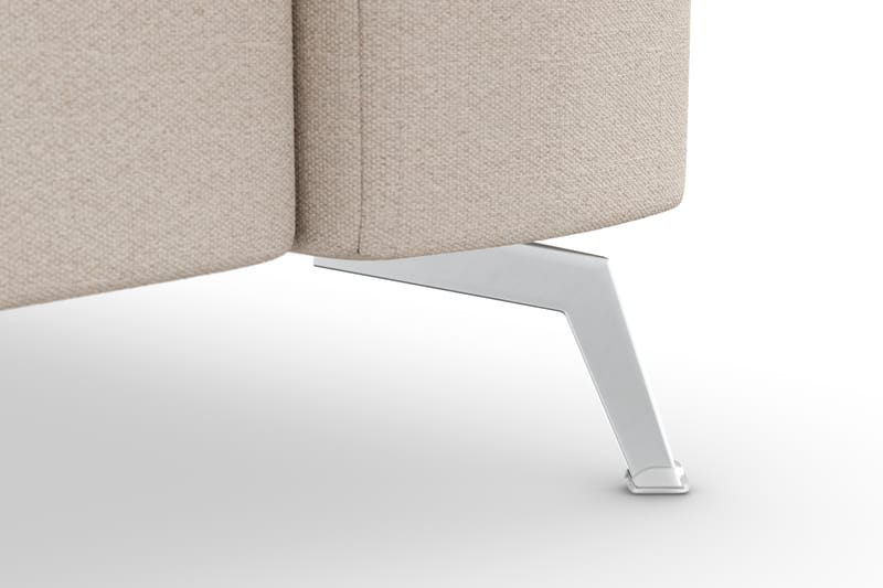 Ocean Lyx 3-istuttava Kangassohva - Beige - Huonekalut - Sohva - 3:n istuttava sohva
