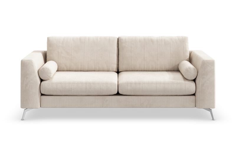 Ocean Lyx 3-istuttava Manchestersohva - Beige - Huonekalut - Sohva - 3:n istuttava sohva
