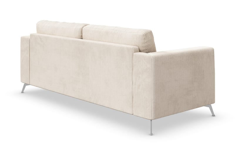 Ocean Lyx 3-istuttava Manchestersohva - Beige - Huonekalut - Sohva - 3:n istuttava sohva
