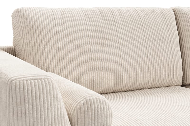 Ocean Lyx 3-istuttava Manchestersohva - Beige - Huonekalut - Sohva - 3:n istuttava sohva