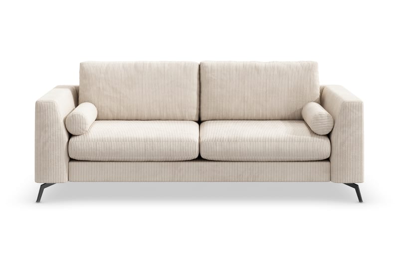 Ocean Lyx 3-istuttava Manchestersohva - Beige - Huonekalut - Sohva - 3:n istuttava sohva