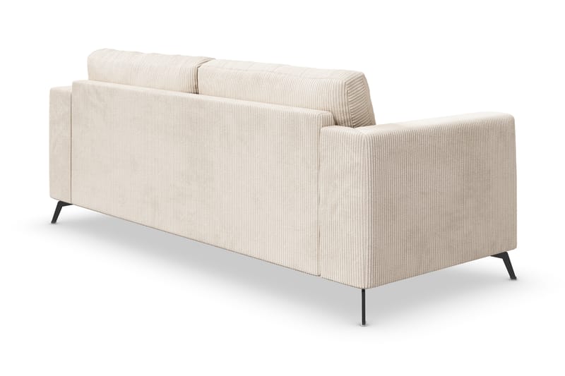 Ocean Lyx 3-istuttava Manchestersohva - Beige - Huonekalut - Sohva - 3:n istuttava sohva