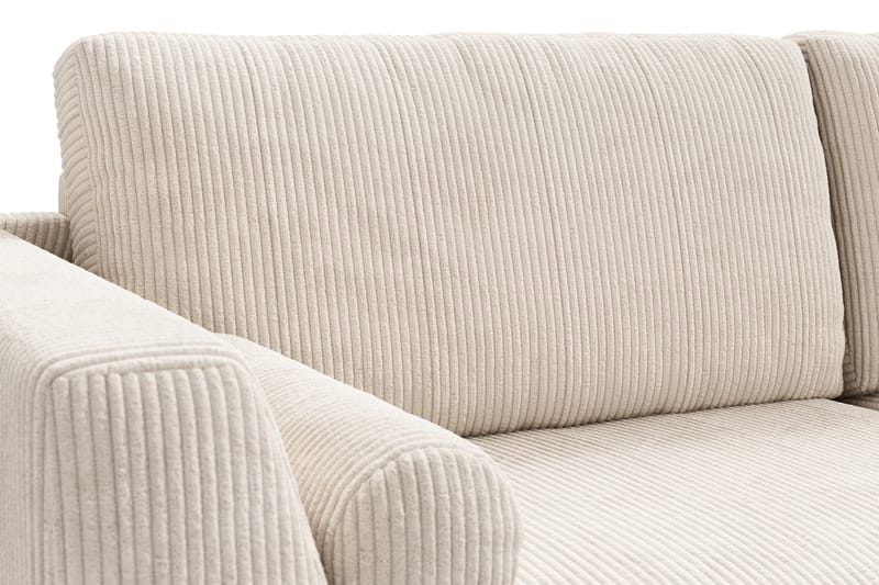 Ocean Lyx 3-istuttava Manchestersohva - Beige - Huonekalut - Sohva - 3:n istuttava sohva