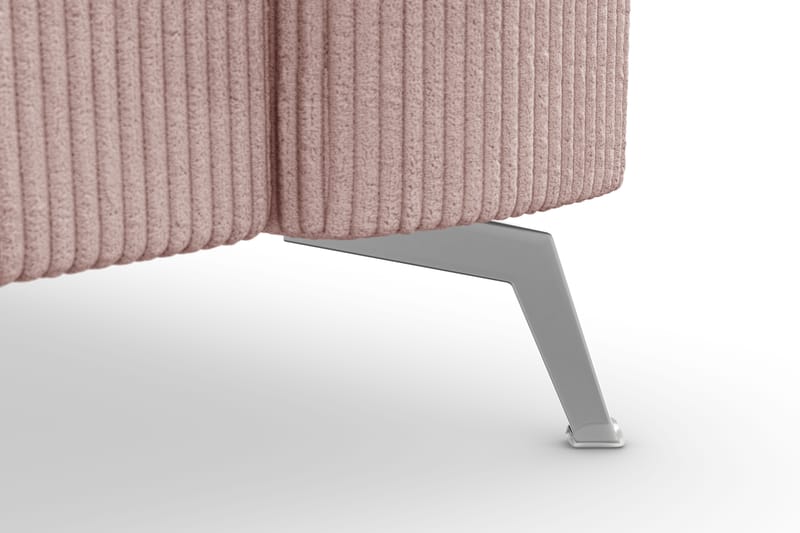 Ocean Lyx 3-istuttava Manchestersohva - Vaaleanpunainen - Huonekalut - Sohva - 3:n istuttava sohva