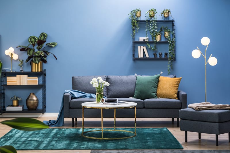 Peppe 3-istuttava Kangassohva - Tummanharmaa - Huonekalut - Sohva - 3:n istuttava sohva