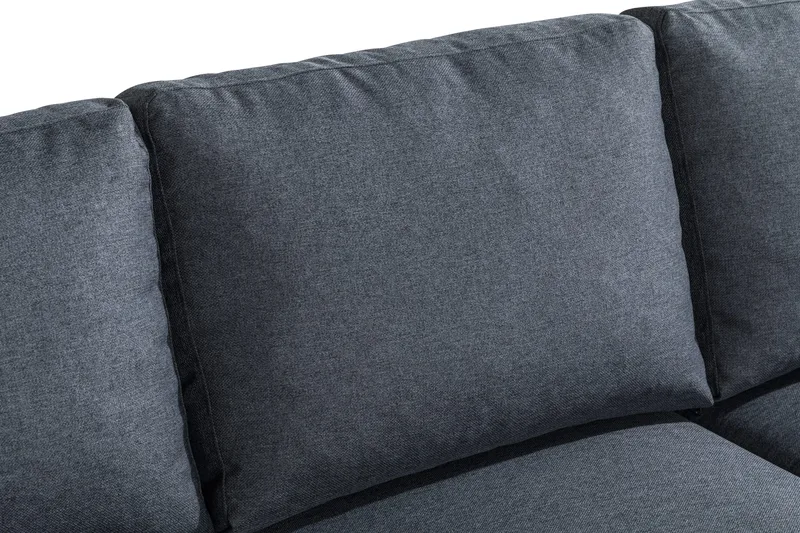 Peppe 3-istuttava Kangassohva - Tummanharmaa - Huonekalut - Sohva - 3:n istuttava sohva
