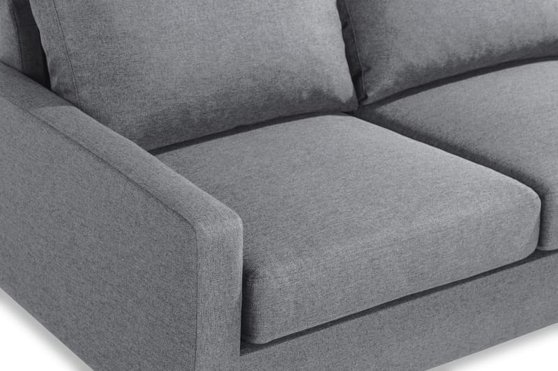 Peppe 3-istuttava Kangassohva - Vaaleanharmaa - Huonekalut - Sohva - 3:n istuttava sohva