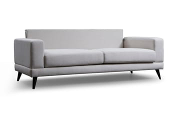 Selder levitettävä syvä vuodesohva kangasta - Beige - Huonekalut - Sohva - Vuodesohva - 3 istuttava vuodesohva