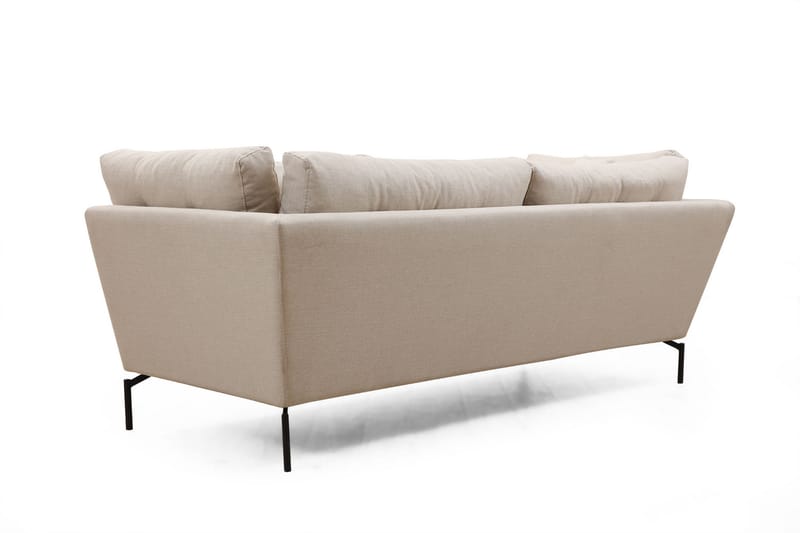 Sohva 3:n ist Yass - Beige - Huonekalut - Sohva - 3:n istuttava sohva