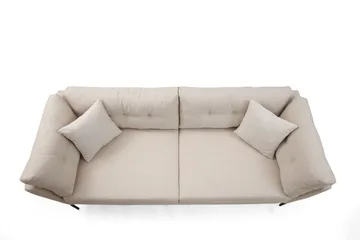 Sohva 3:n ist Yass - Beige - Huonekalut - Sohva - 3:n istuttava sohva
