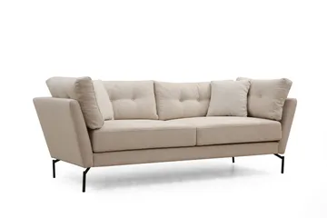 Sohva 3:n ist Yass - Beige - Huonekalut - Sohva - 3:n istuttava sohva