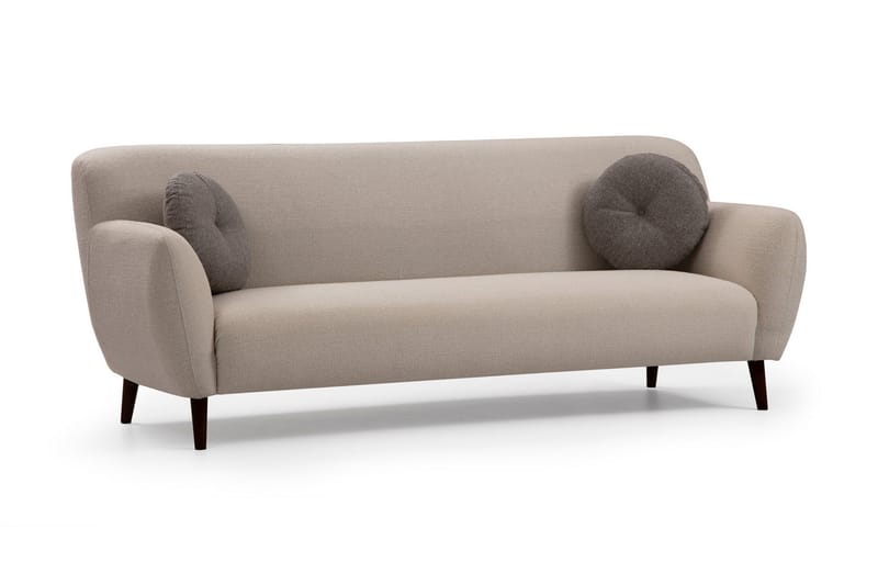 Sohva Kellett 3:n ist - Beige - Huonekalut - Sohva - 3:n istuttava sohva