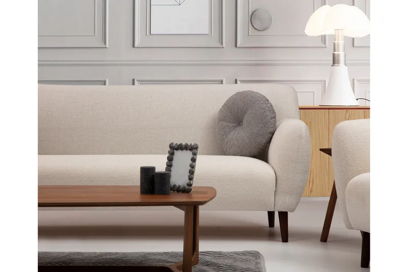 Sohva Kellett 3:n ist - Beige - Huonekalut - Sohva - 3:n istuttava sohva