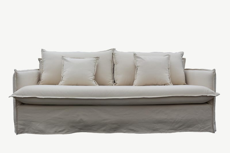 Sohva Li 3:n ist - Beige - Huonekalut - Sohva - 3:n istuttava sohva