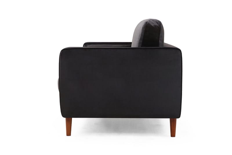 Sohva Puento 3:n ist - Musta - Huonekalut - Sohva - 3:n istuttava sohva