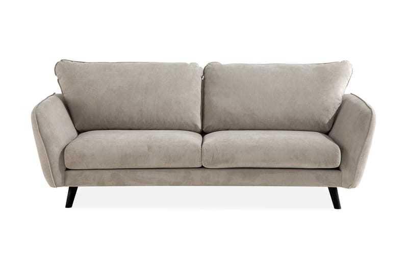 Trend Lyx 3-istuttava Kangassohva - Beige - Huonekalut - Sohva - 3:n istuttava sohva