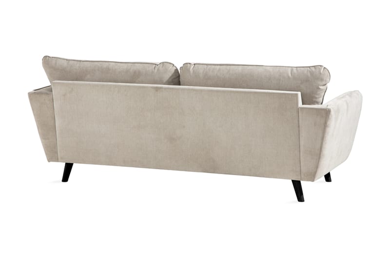 Trend Lyx 3-istuttava Kangassohva - Beige - Huonekalut - Sohva - 3:n istuttava sohva