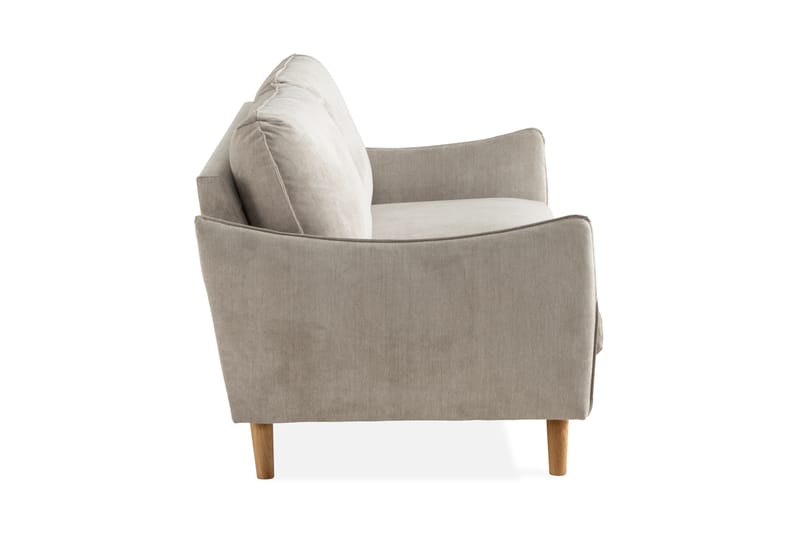 Trend Lyx 3-istuttava Kangassohva - Beige - Huonekalut - Sohva - 3:n istuttava sohva
