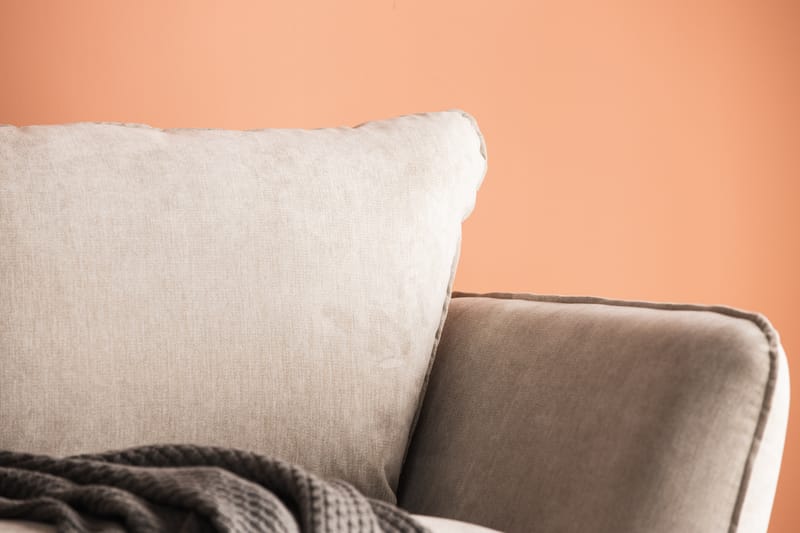 Trend Lyx 3-istuttava Kangassohva - Beige - Huonekalut - Sohva - 3:n istuttava sohva