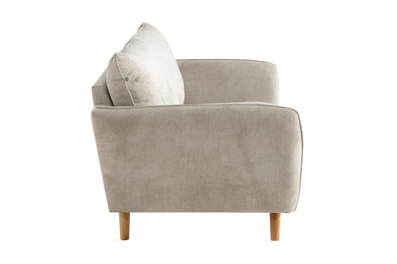Trend Lyx 3-istuttava Kangassohva - Beige - Huonekalut - Sohva - 3:n istuttava sohva