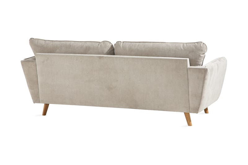 Trend Lyx 3-istuttava Kangassohva - Beige - Huonekalut - Sohva - 3:n istuttava sohva