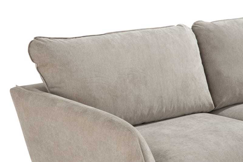 Trend Lyx 3-istuttava Kangassohva - Beige - Huonekalut - Sohva - 3:n istuttava sohva