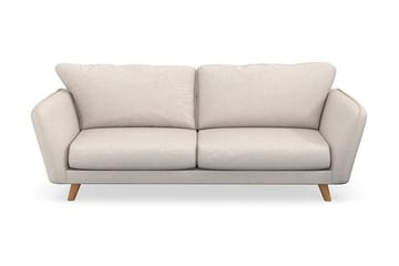 Trend Lyx 3-istuttava Kangassohva - Beige - Huonekalut - Sohva - 3:n istuttava sohva