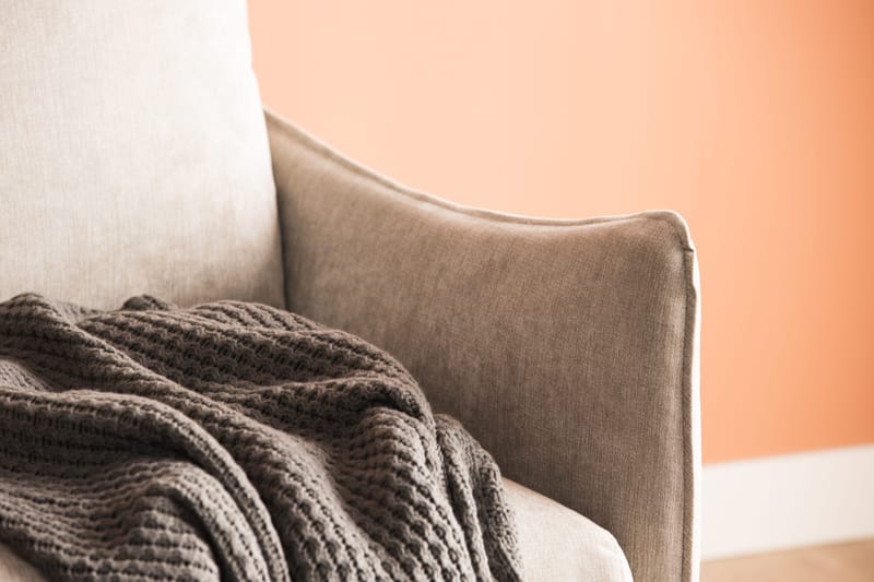 Trend Lyx 3-istuttava Kangassohva - Beige - Huonekalut - Sohva - 3:n istuttava sohva