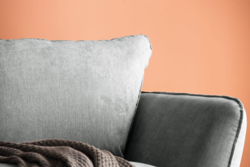 Trend Lyx 3-istuttava Kangassohva - Harmaa - Huonekalut - Sohva - 3:n istuttava sohva