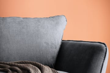 Trend Lyx 3-istuttava Kangassohva - Tummanharmaa - Huonekalut - Sohva - 3:n istuttava sohva