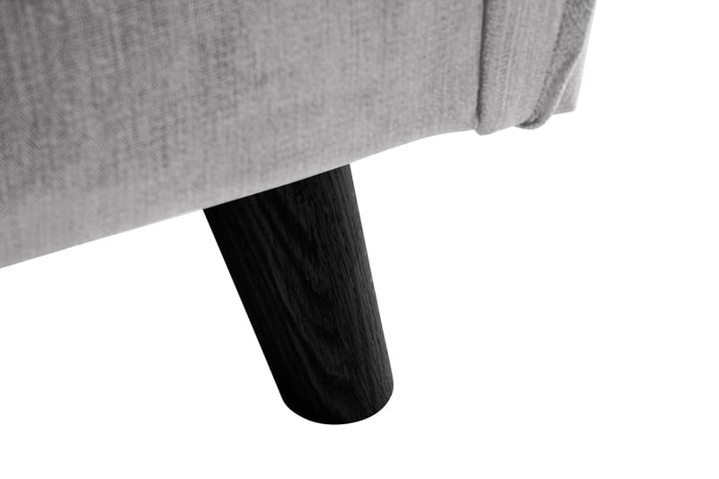 Trend Lyx 3-istuttava Kangassohva - Vaaleanharmaa - Huonekalut - Sohva - 3:n istuttava sohva