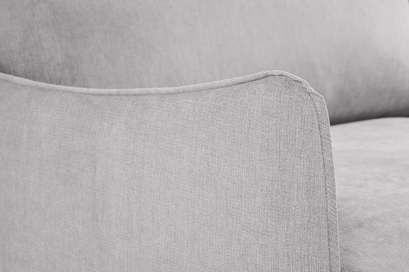 Trend Lyx 3-istuttava Kangassohva - Vaaleanharmaa - Huonekalut - Sohva - 3:n istuttava sohva