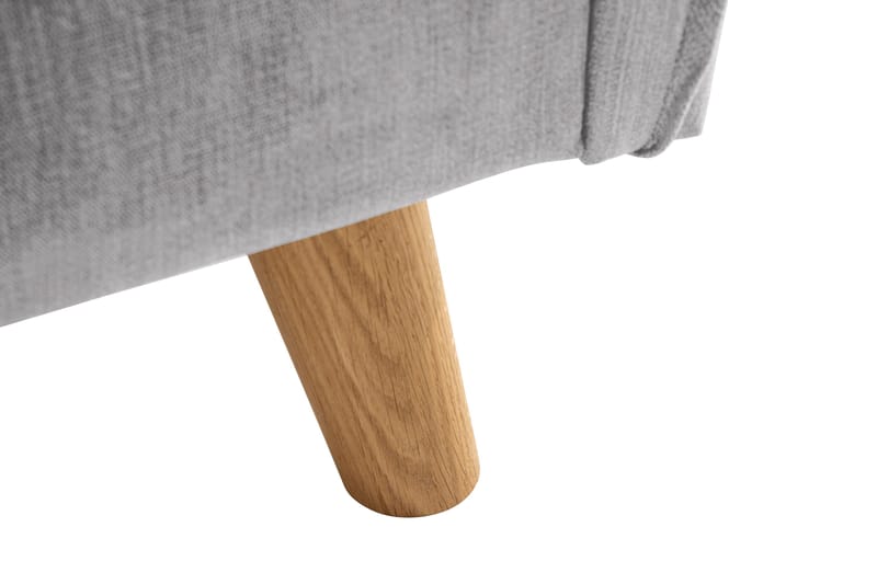 Trend Lyx 3-istuttava Kangassohva - Vaaleanharmaa - Huonekalut - Sohva - 3:n istuttava sohva