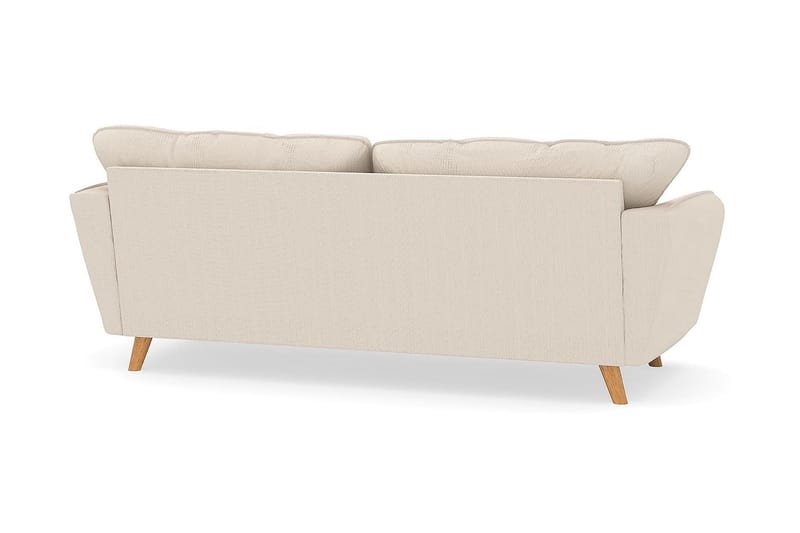 Trend Lyx 3-istuttava Manchestersohva - Beige - Huonekalut - Sohva - 3:n istuttava sohva