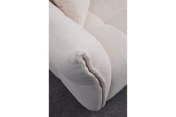 4-istuttava Sohva Divaanilla Azzo - Valkoinen - Huonekalut - Sohva - Divaanisohva