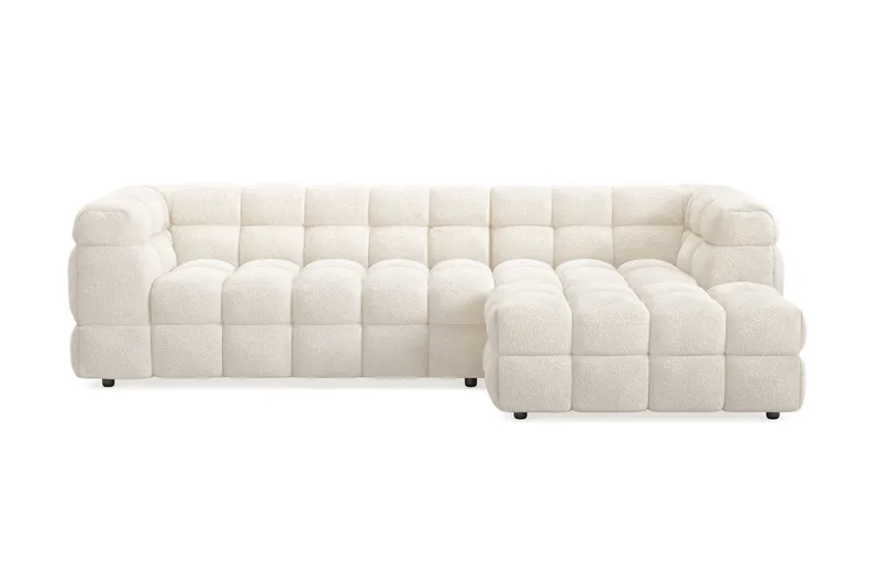 4-istuttava Sohva Elise divaanilla Oikea, Beige