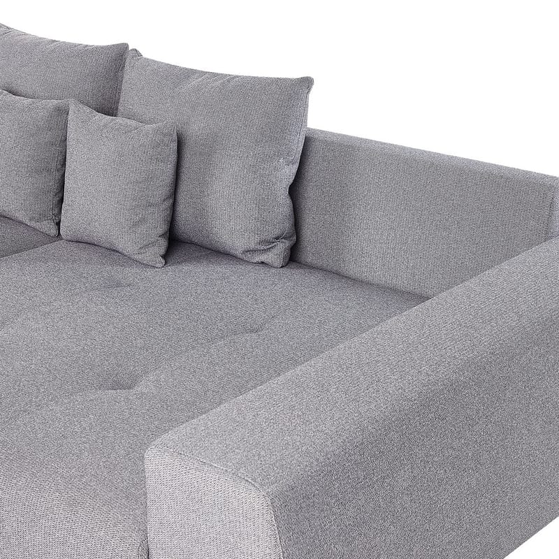 4-istuttava sohva Torpo - Harmaa, Musta - Huonekalut - Sohva - 4:n istuttava sohva