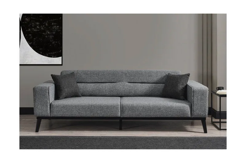 4-istuttava Vuodesohva Banjo 4-istuttava, Vaaleanharmaa