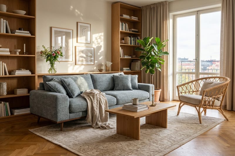 4-sits Soffa Scandinavian Choice Silencio 72 - Huonekalut - Sohva - 4:n istuttava sohva
