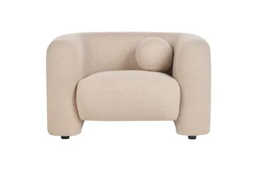 4-sits Soffgrupp Beliani Leiren Beige Beige - Huonekalut - Sohva - Sohvaryhmä
