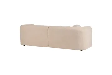 4-sits Soffgrupp Beliani Leiren Beige Beige - Huonekalut - Sohva - Sohvaryhmä