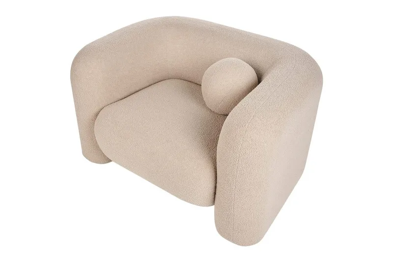 4-sits Soffgrupp Beliani Leiren Beige Beige - Huonekalut - Sohva - Sohvaryhmä