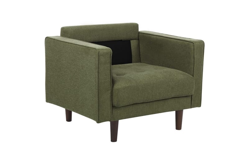4-sits Soffgrupp Beliani Nurmo Beige/mörkt trä Green||Dark colored wood - Huonekalut - Sohva - Sohvaryhmä