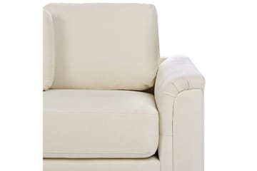 4-sitssoffa Beliani Kohlo Beige/svart, Högervänd Beige||Black Left-faced - Huonekalut - Sohva - Sohvaryhmä