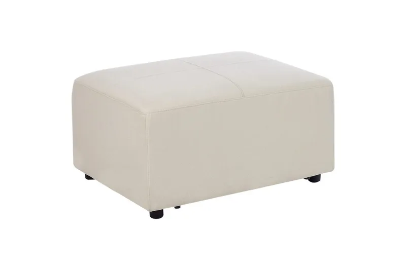 4-sitssoffa Beliani Kohlo Beige/svart, Högervänd Beige||Black Right-faced - Huonekalut - Sohva - Sohvaryhmä