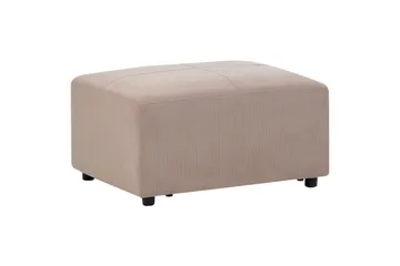 4-sitssoffa Beliani Kohlo Beige/svart, Högervänd Taupe Right-faced - Beige - Huonekalut - Sohva - Sohvaryhmä