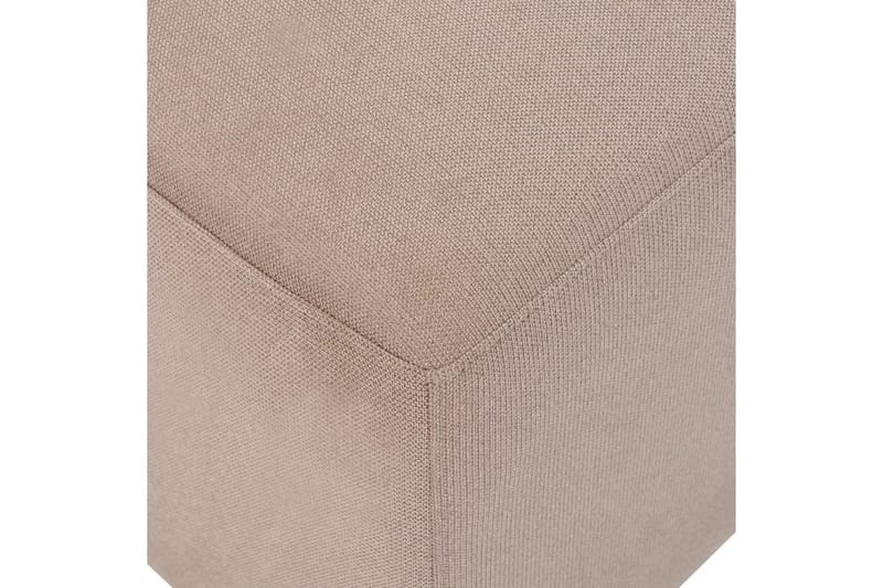 4-sitssoffa Beliani Kohlo Beige/svart, Högervänd Taupe||Black Left-faced - Huonekalut - Sohva - Sohvaryhmä